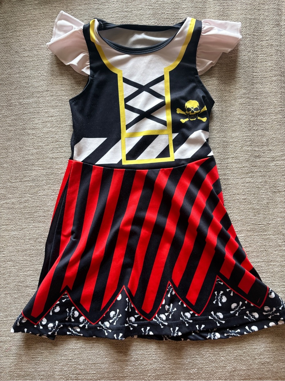 Amazon Black, Red, Yellow Pirate Costume Dress for Kids